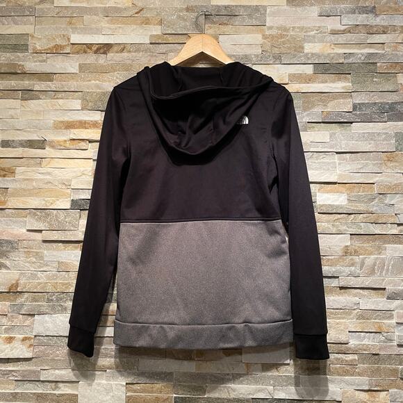 The North Face Women’s S Black/Gray Full-Zip Hoodie Jacket | NWOT, Zip Pockets - Picture 4 of 9